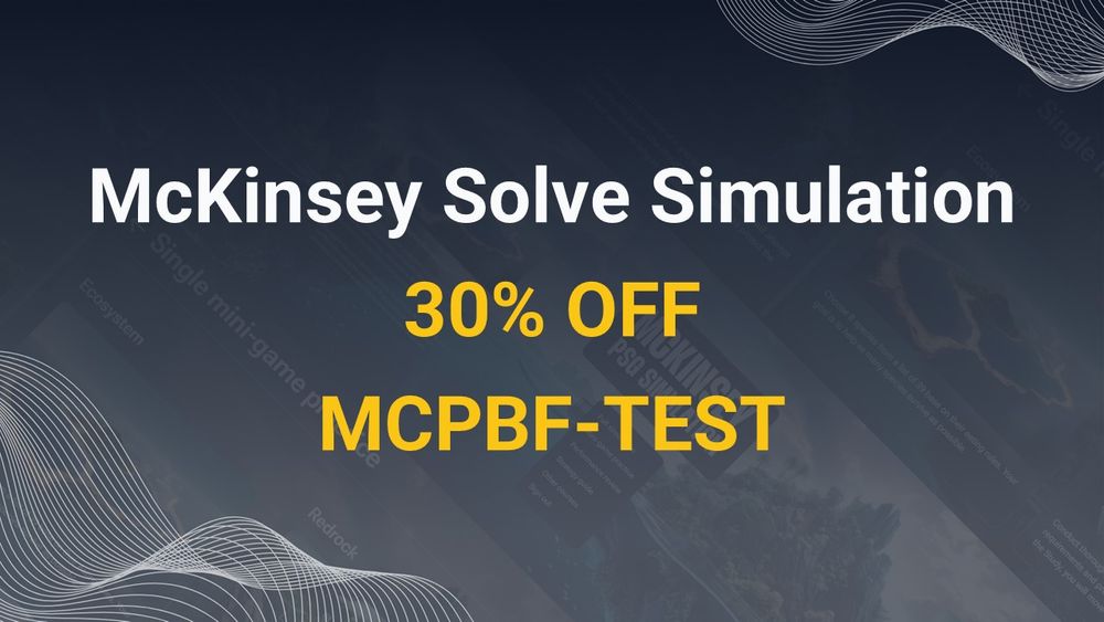 McKinsey Solve Simulation