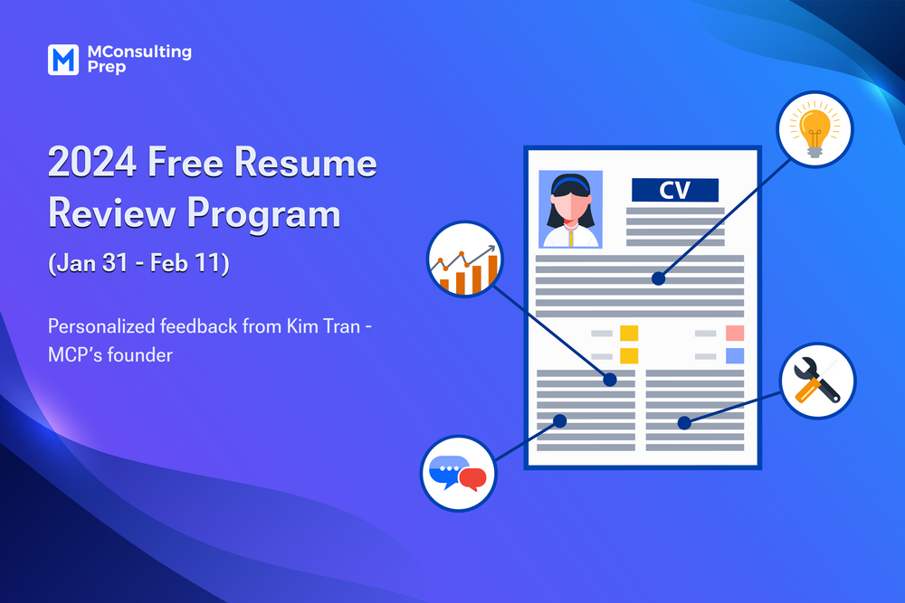 2024 Free Resume Review Program (31/1 - 11/2)
