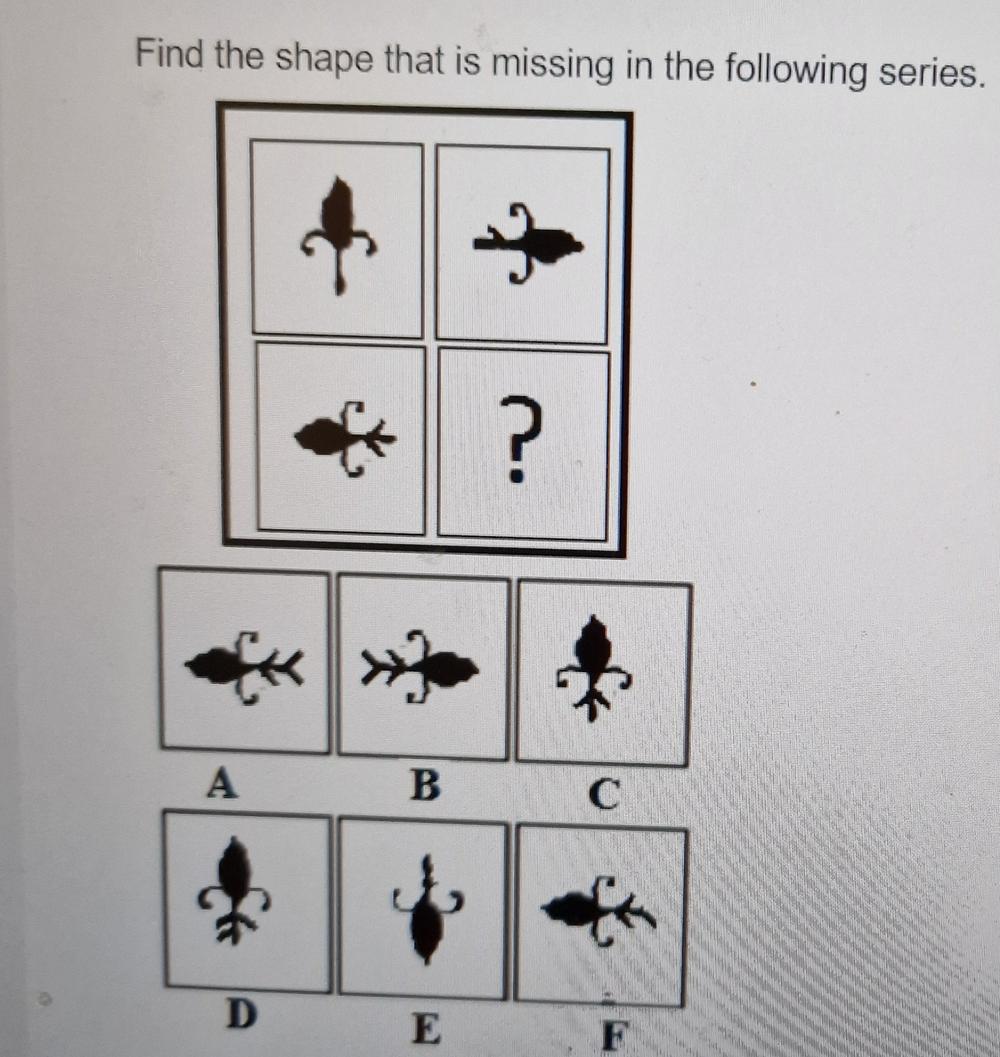 Can somebody help on this visual logic test please?