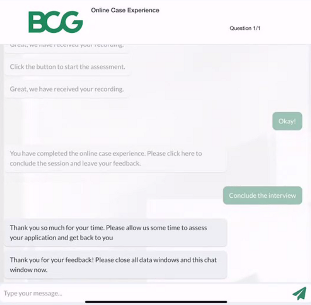 bcg case study online