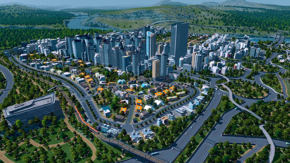 Screenshot from Cities Skylines