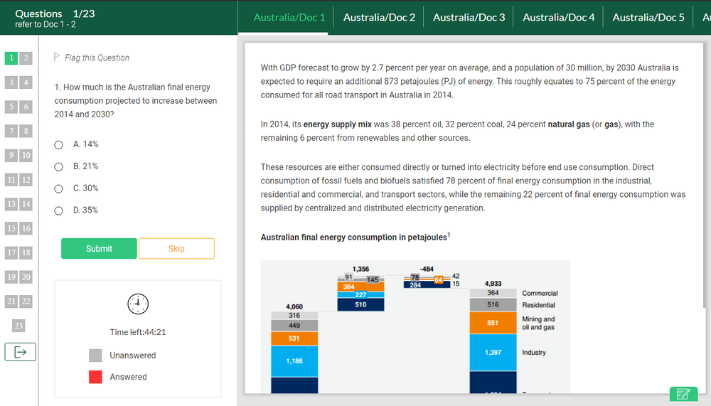 bcg interactive case interview practice drug pricing