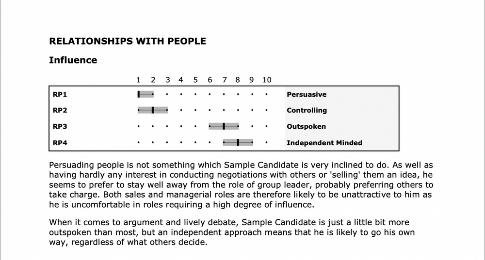 SHL Personality Test (OPQ) Guidelines & Practice Examples