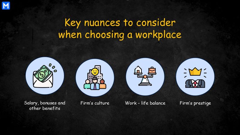 Four key nuances to consider when choosing a workplace