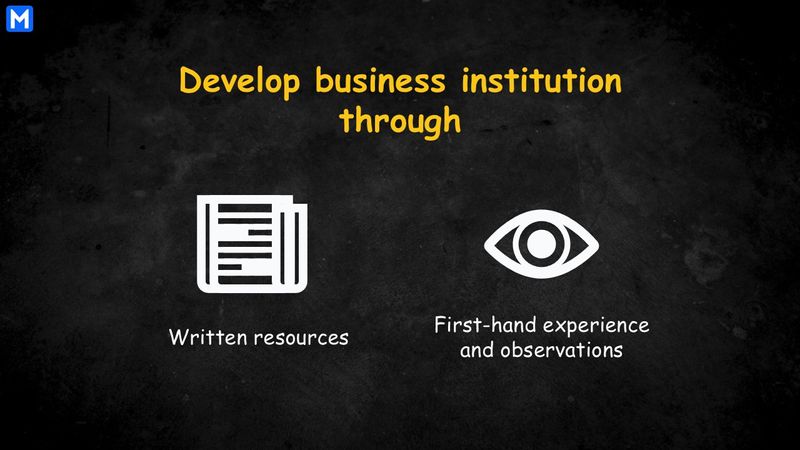 Resources to develop your business institution