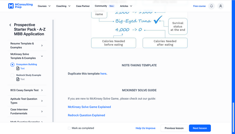 Prospective Starter Pack - A-Z MBB Application | MConsultingPrep